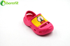 Sandalias rojas y amarillas con punta cerrada de dibujos animados EVA para niños