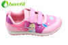 Zapatos casuales para niños con parte superior de PU y sumblimación y suela de PVC de doble color para correr