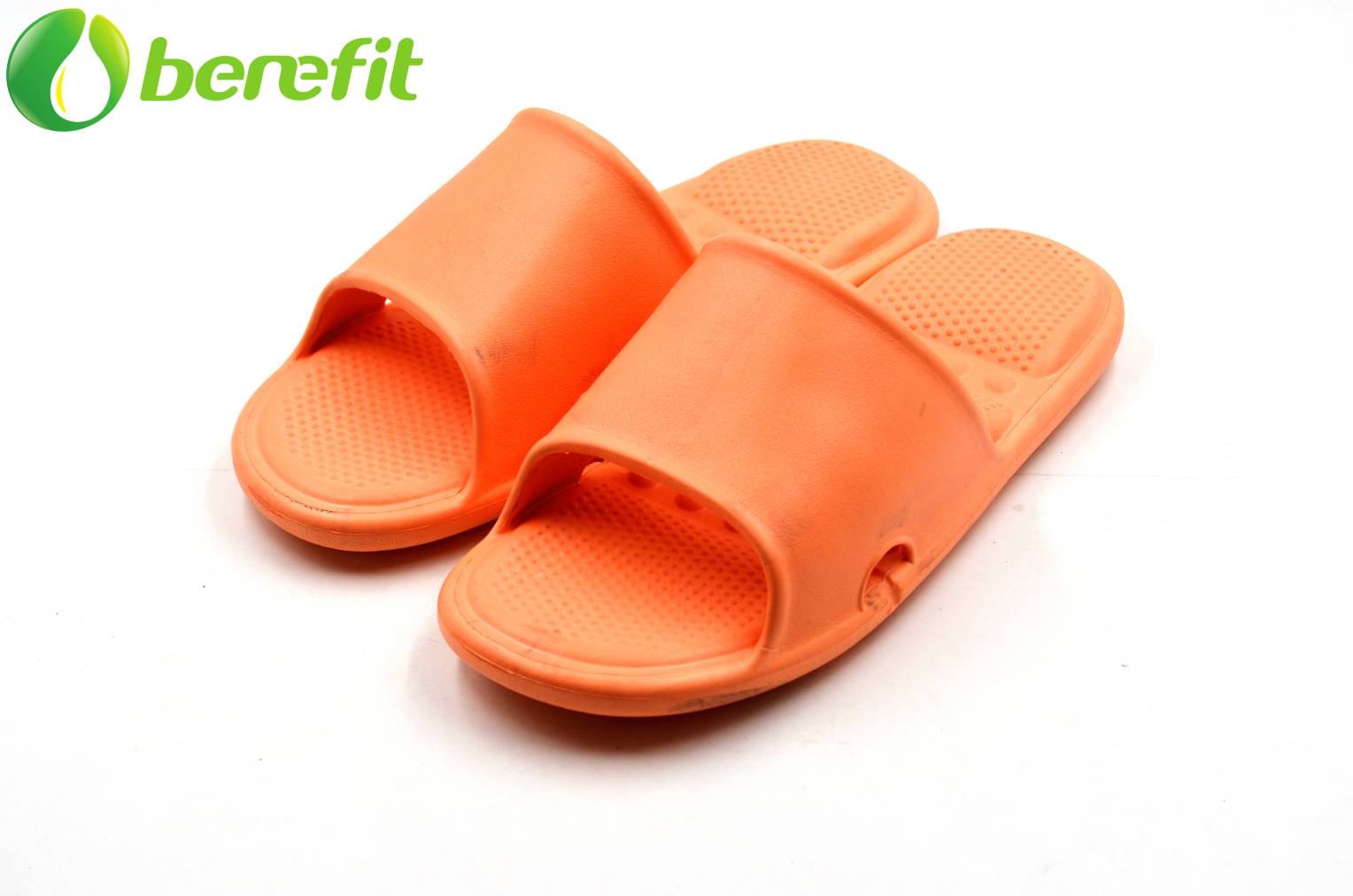 Pantuflas Orange EVA Lady Indoor Summer Slides con soporte de arco