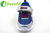 Zapatillas para niños con suela de plataforma MD y parte superior azul transpirable y buenas para correr