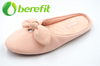 Zapatillas de interior cálidas para mujer con material de tela lavable y cálido